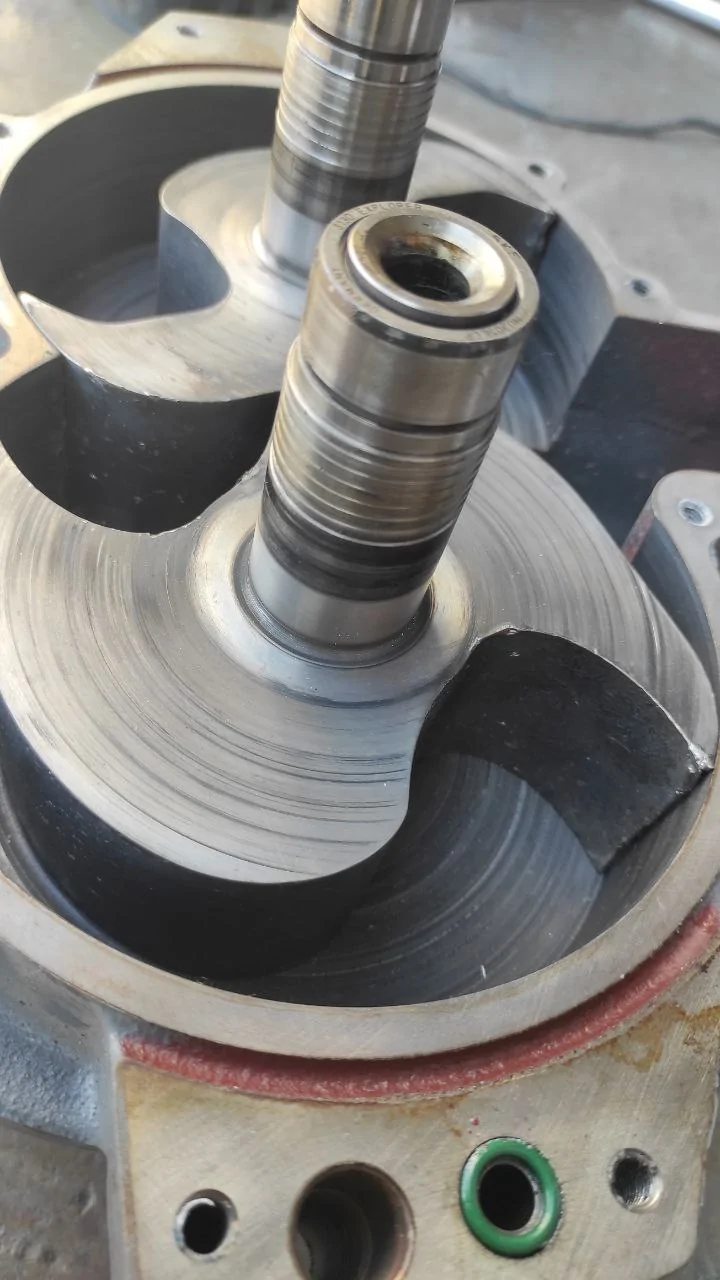 Ремонт винтового блока компрессора ZT-45-8.6E Atlas Copco