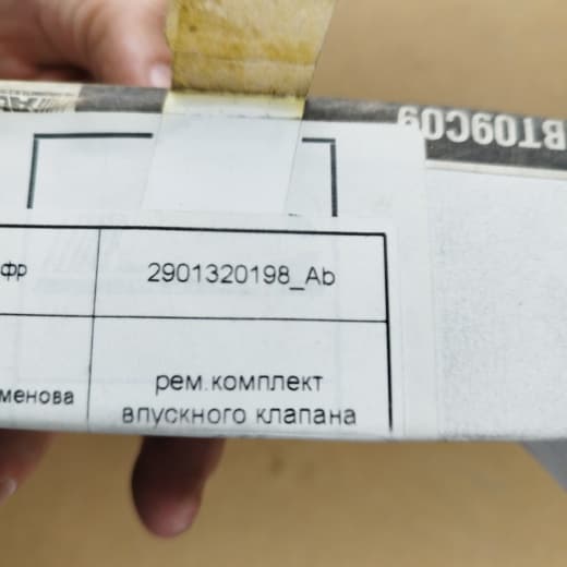 Ремкомплект впускного клапана С-55