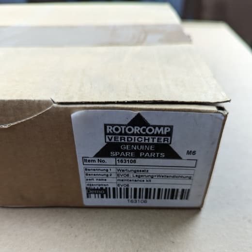 Ремкомплект подшипников и уплотнений ROTORCOMP EVO6-NK (163106)
